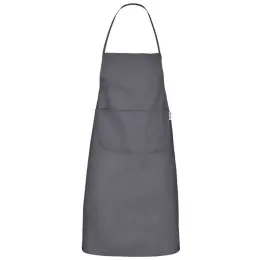 Promo Bib Apron Grey
